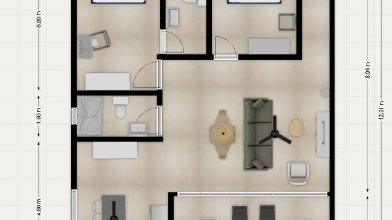 Floor plan 1 of Elisabeth Resort