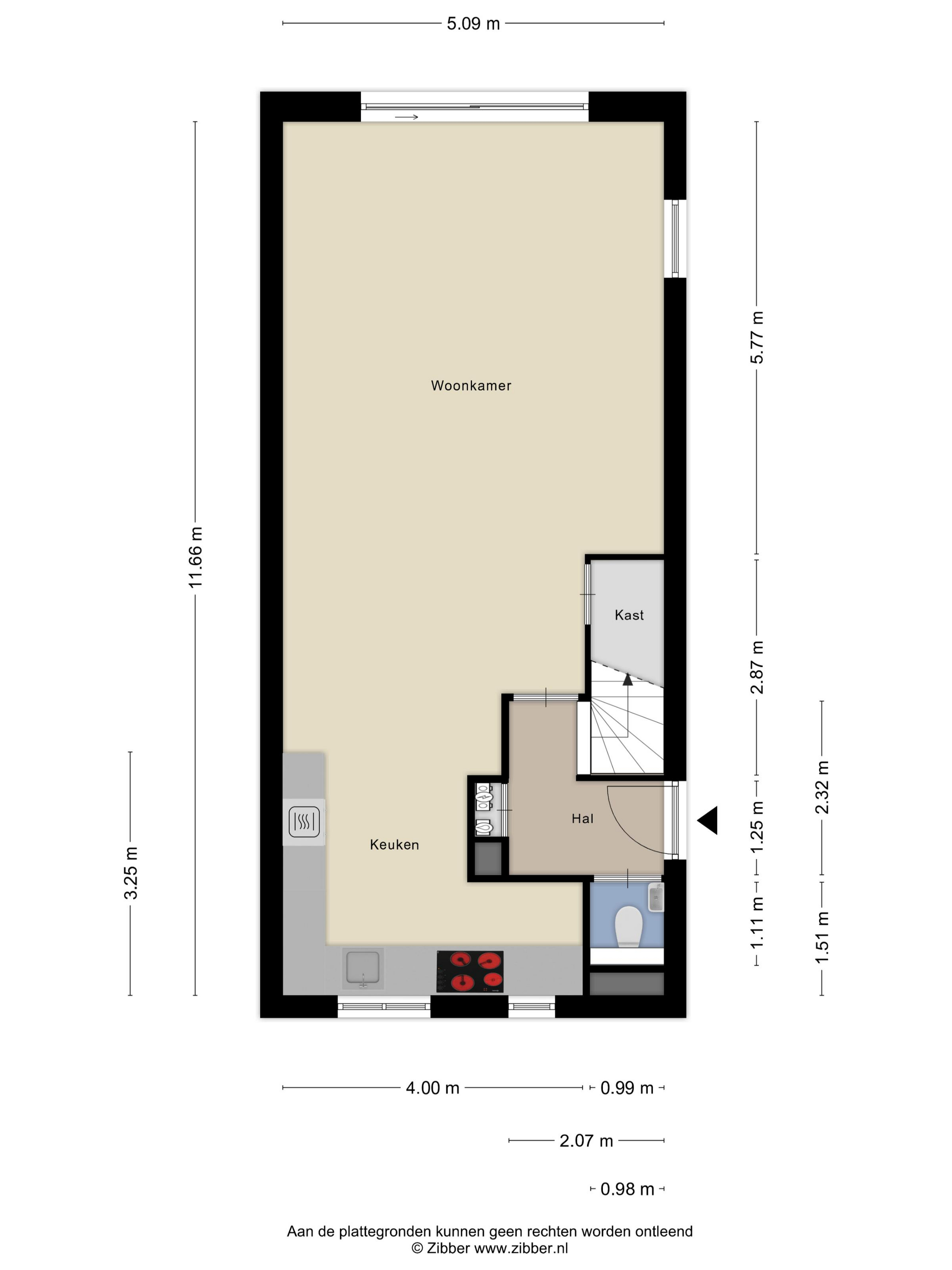 Plattegrond 1 van Jan Willem Witvliethof 2
