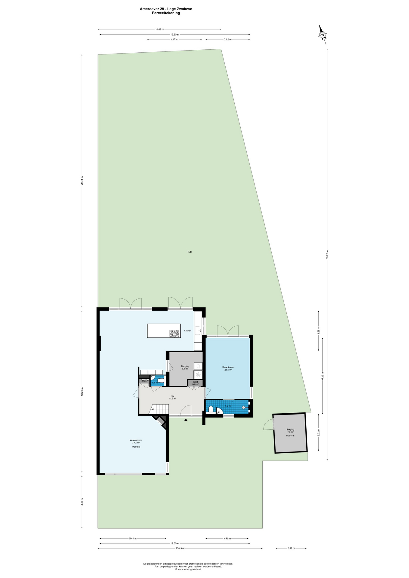 Plattegrond 1 van Ameroever 29