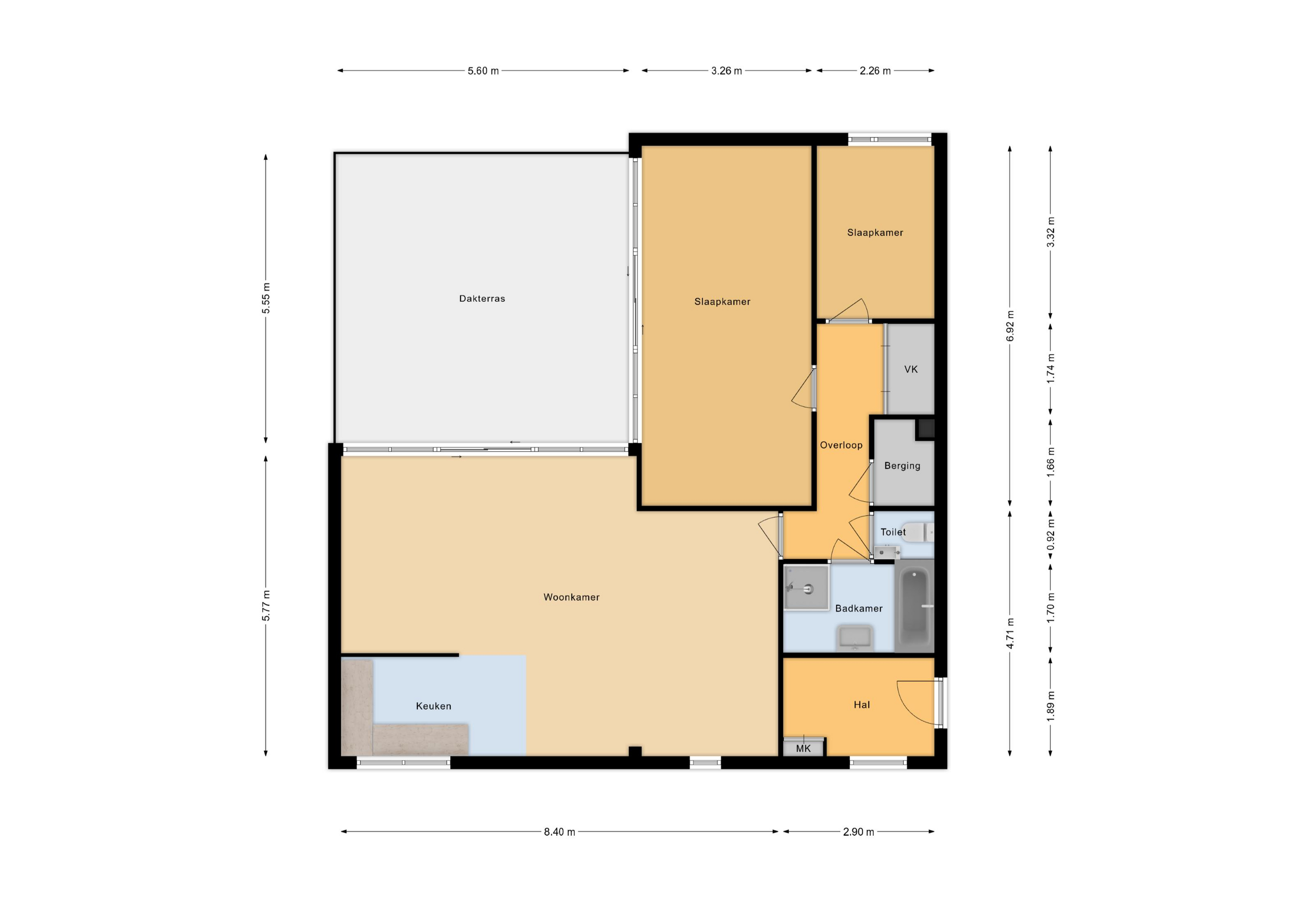 Plattegrond 1 van Narcisveld 41