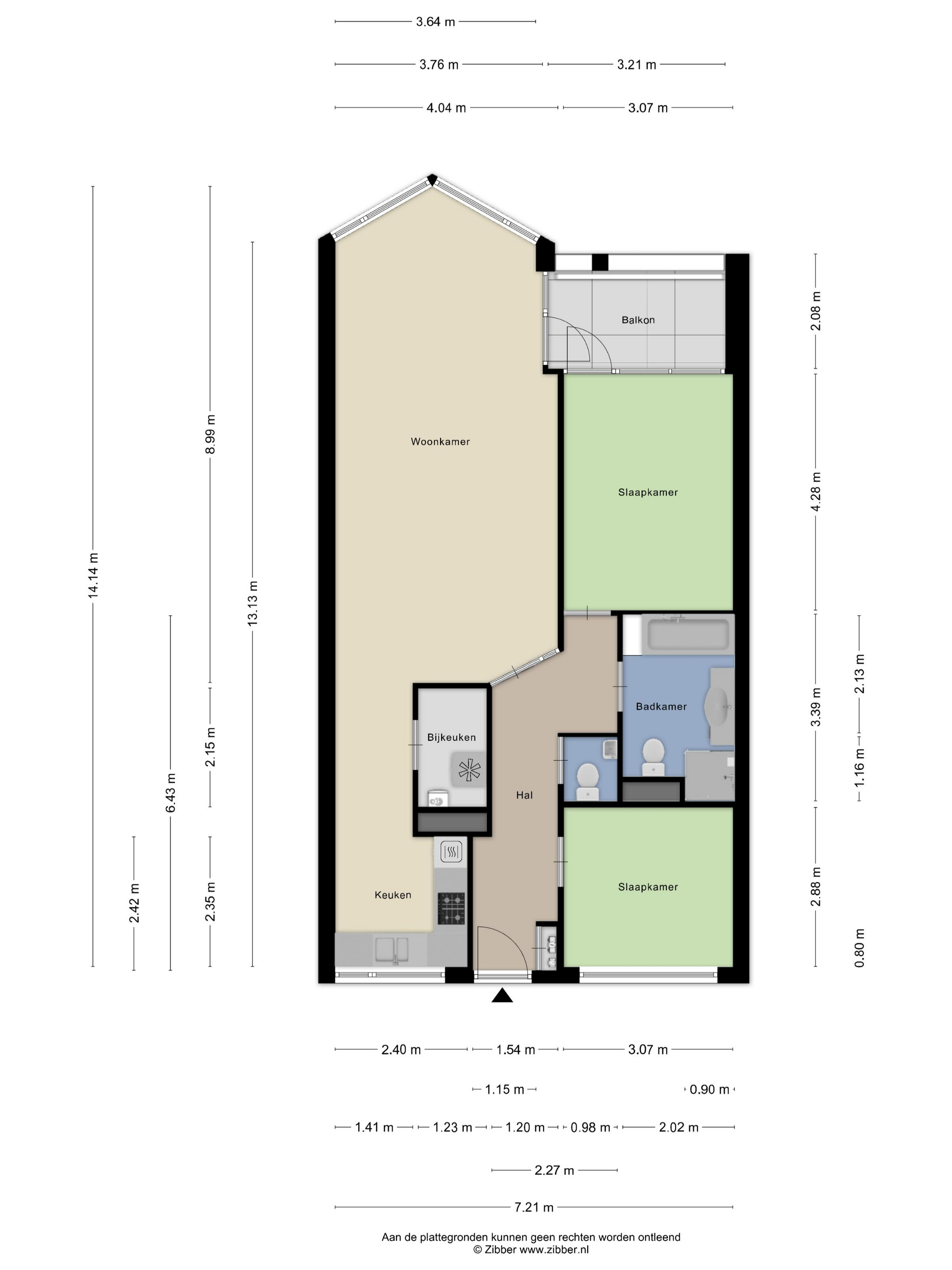 Plattegrond 1 van Kerkewijk 11-02