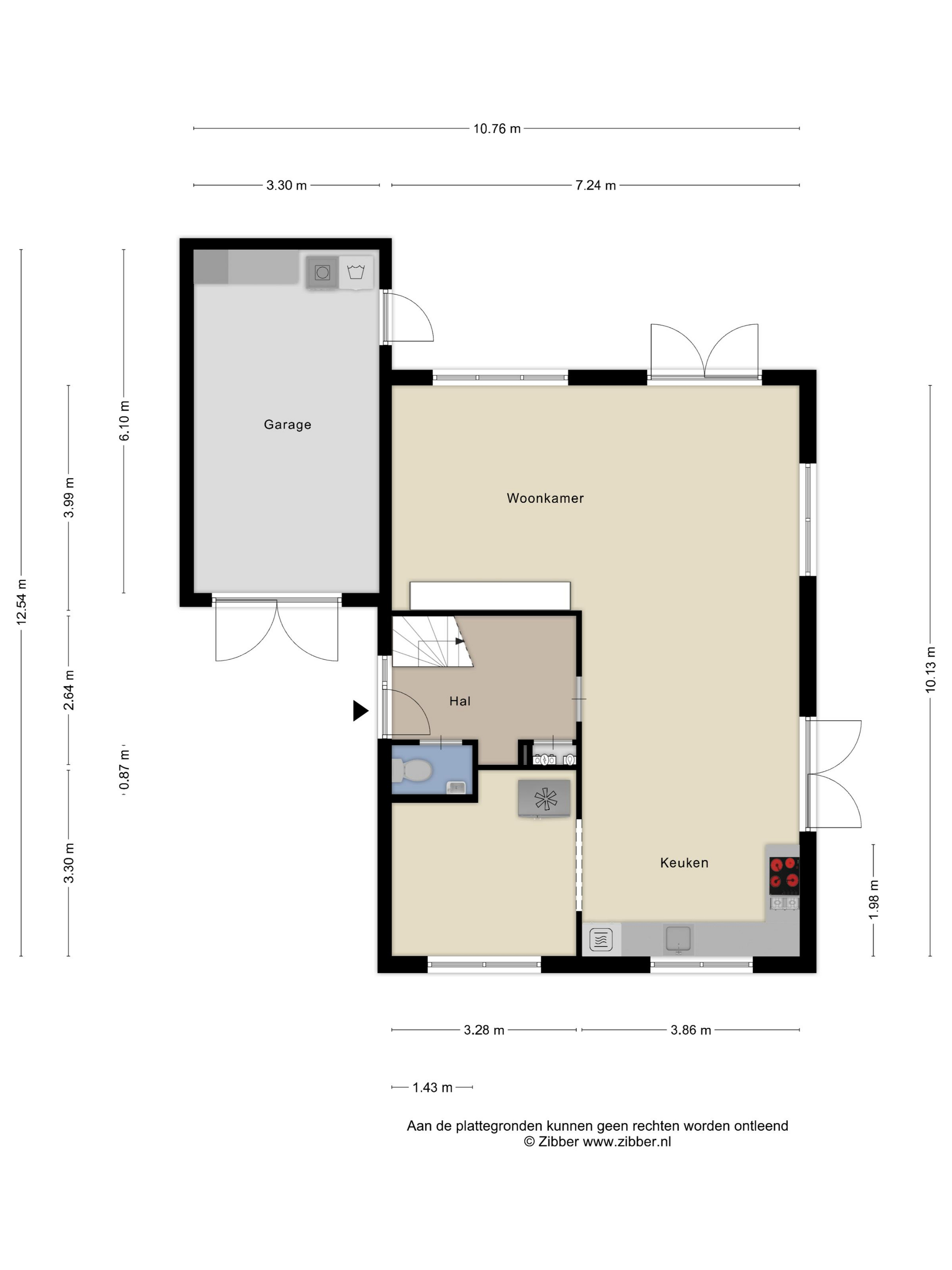 Plattegrond 1 van Seggegors 31