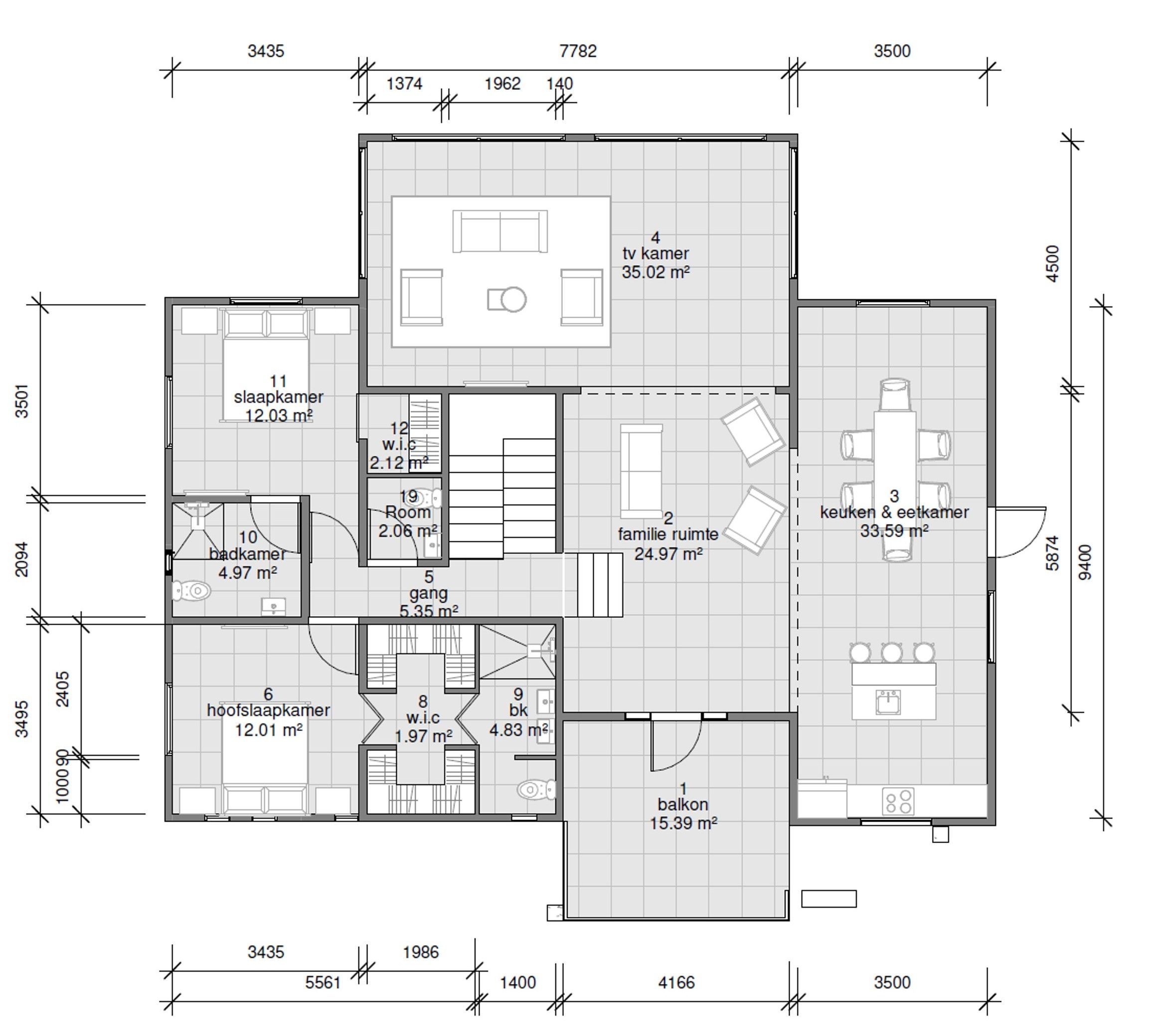 Plattegrond 1 van Kaya Tiriyo