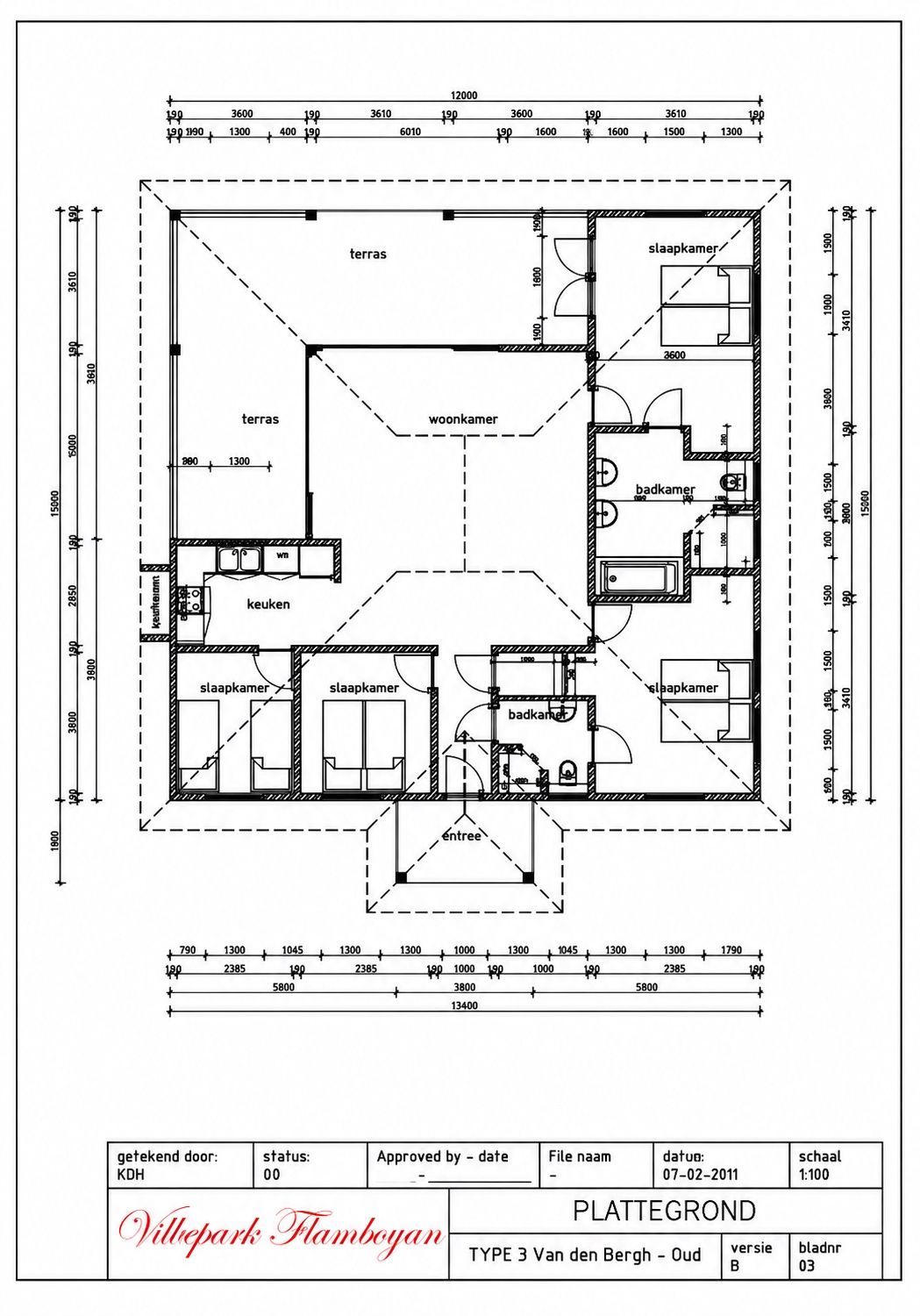 Plattegrond 1 van Kaya Galatea 12