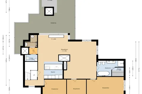 Plattegrond 1 van Wijngaardhof 31