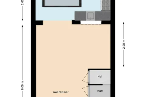 Plattegrond 1 van Fazantendrift 6