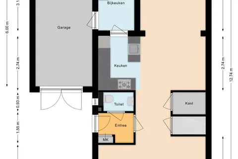 Plattegrond 1 van Vogelvlucht 4