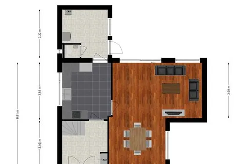 Plattegrond 1 van Aabeekstraat 20