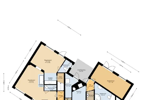Plattegrond 1 van Bosscheweg 358