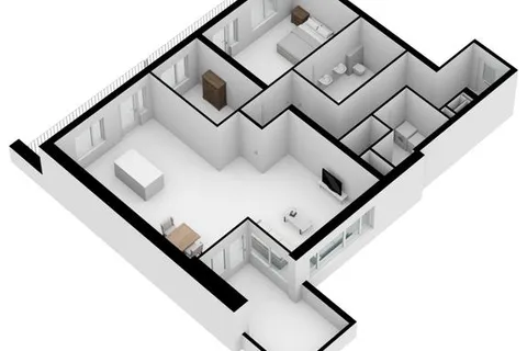 Plattegrond 1 van Piusplein 28-26