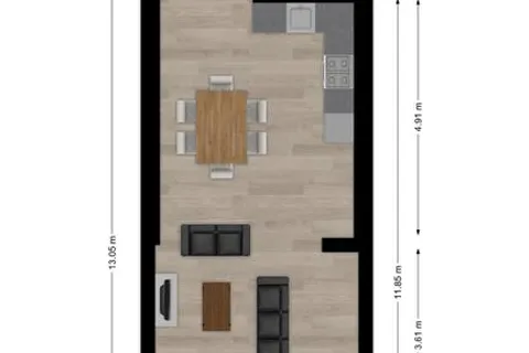 Plattegrond 1 van Nicolaas Beetsstraat 22