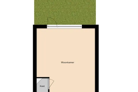 Plattegrond 1 van Bernadettestraat 6
