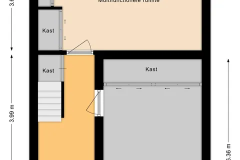 Plattegrond 1 van Marga Klompélaan 123
