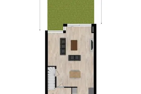 Plattegrond 1 van Odiliapeelstraat 33