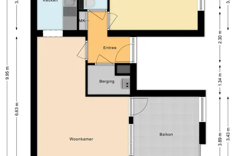 Plattegrond 1 van Looiersveld 22