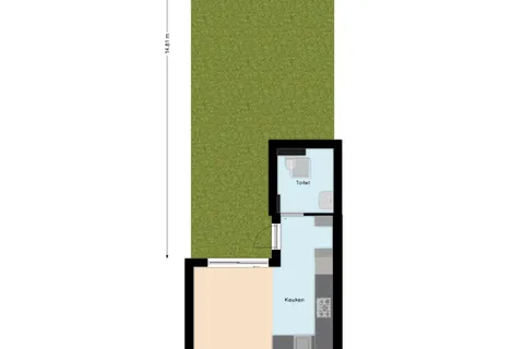 Plattegrond 1 van Pastoor Conincxstraat 6