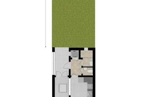 Plattegrond 1 van Jan Steenstraat 14