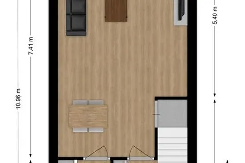 Plattegrond 1 van Van Coehoornhof 55