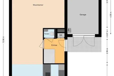 Plattegrond 1 van Isabella van Spanjestraat 3