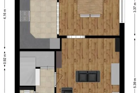 Plattegrond 1 van Van Breestraat 41