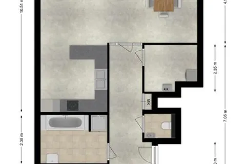 Plattegrond 1 van Heuvelring 134-02