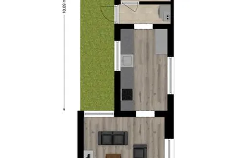 Plattegrond 1 van Kasteeldreef 58