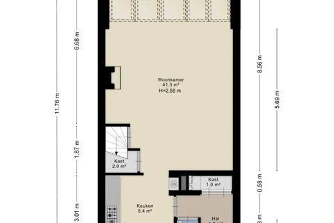 Plattegrond 1 van Scorpius 61