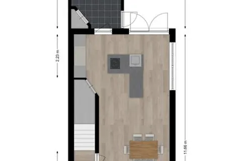 Plattegrond 1 van Putstraat 113