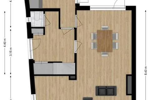 Plattegrond 1 van Karmijnstraat 52