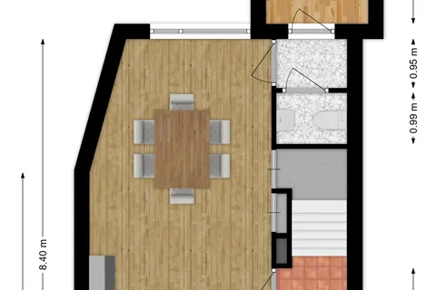 Plattegrond 1 van St. Antoniusstraat 11