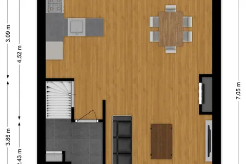Plattegrond 1 van Mr. Sprenger van Eykstraat 9