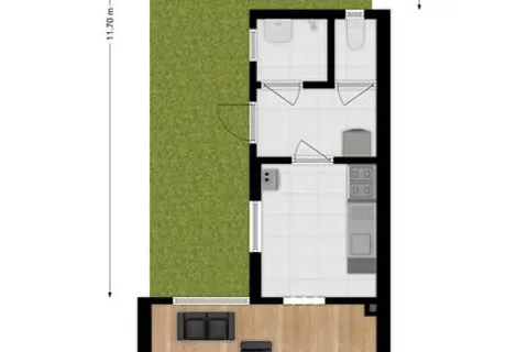 Plattegrond 1 van Jozef Israëlsstraat 37