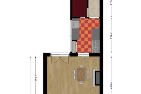 Plattegrond 1 van Veldhovenring 5