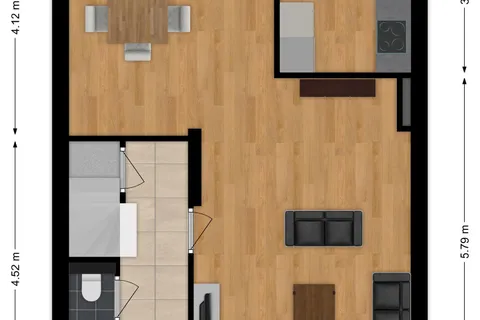 Plattegrond 1 van Van Tetterodestraat 71