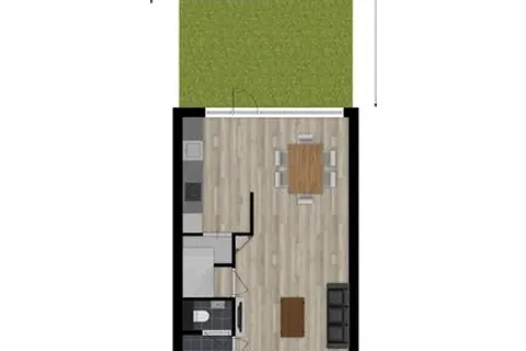 Plattegrond 1 van Grevenbichtstraat 40