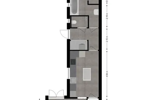 Plattegrond 1 van Sint Jansstraat 13