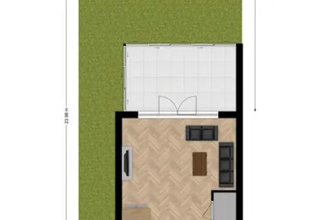Plattegrond 1 van Bernard Leenestraat 80