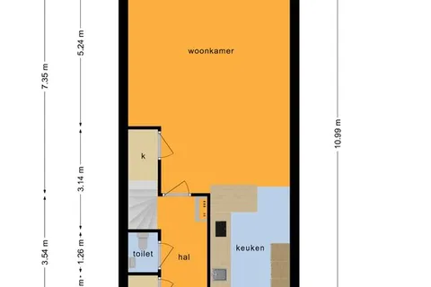 Plattegrond 1 van Koekoeksbloem 3