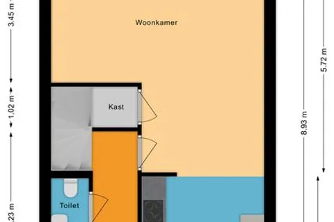Plattegrond 1 van Laagveen 27