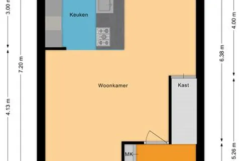 Plattegrond 1 van Jagersveld 9