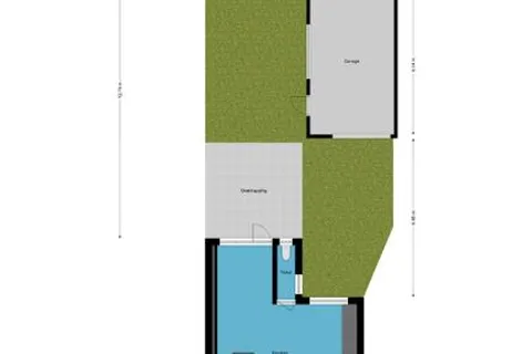 Plattegrond 1 van Tramstraat 49