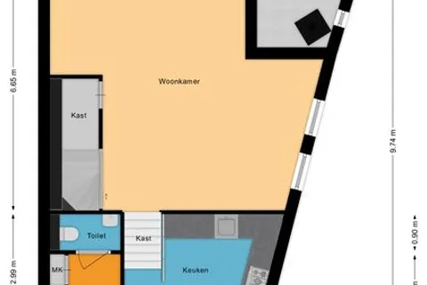 Plattegrond 1 van Scheepswerflaan 261