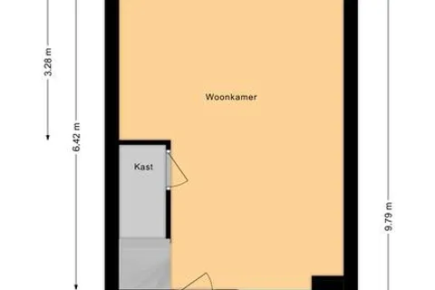 Plattegrond 1 van Reggestraat 63