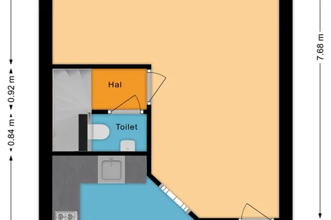 Plattegrond 1 van Tuin 11