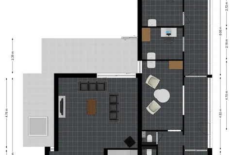 Plattegrond 1 van Bijsterveldenlaan 177