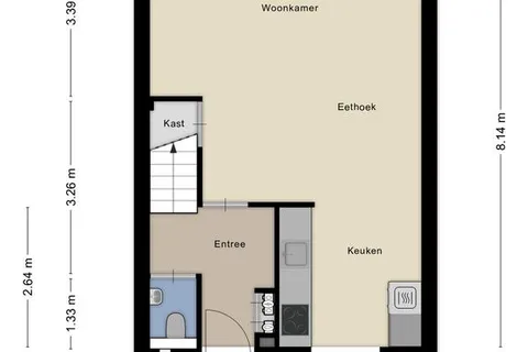 Plattegrond 1 van Schoenmaker 2