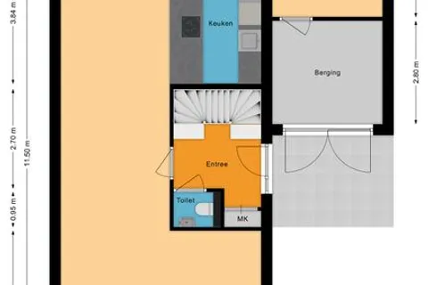 Plattegrond 1 van Ploegschaar 33