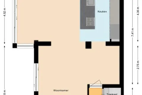 Plattegrond 1 van Akert 134
