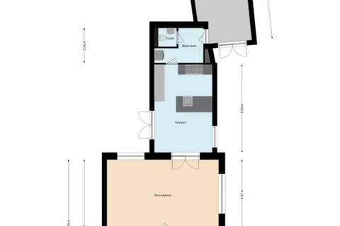 Plattegrond 1 van Eindhovenseweg 35