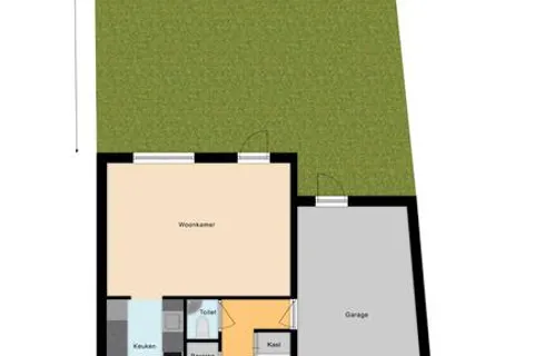 Plattegrond 1 van Laan van Tolkien 154